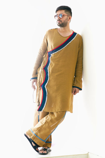 Angrakha Style Kurta